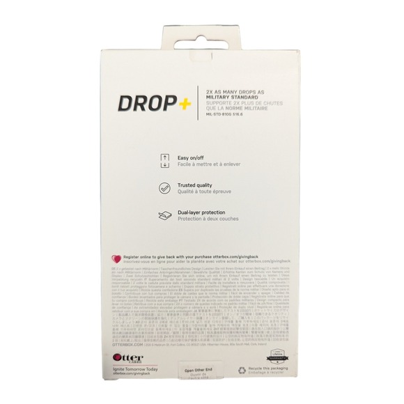 W5 OtterBox Commuter Lite Series Case for Samsung Galaxy A13 5G (Black) - Picture 3 of 3